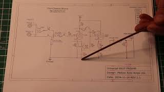 Ep7 Circuit Explanation  6N1P quotRocketquot Preamp [upl. by Yddub]