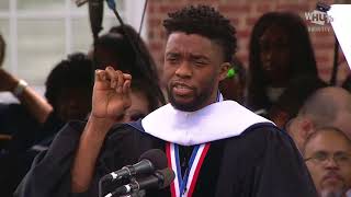 Chadwick Bosemans Howard University 2018 Commencement Speech [upl. by Ashley]