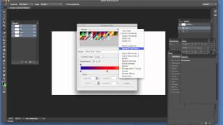 Photoshop CC  gradients load install  How To Tutorial [upl. by Aelaza]