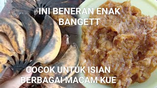 pisang kematangan jangan dibuang  cara membuat selai pisang [upl. by Ettenirt]