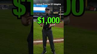 How much D1 umpires get paid 💰mlb [upl. by Nor876]