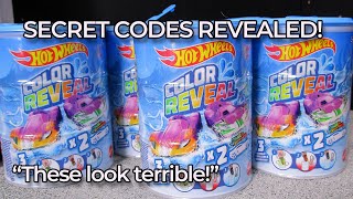 Secret Codes to the Color Shifters Color Reveal 2Packs Series 1 by Race Grooves TV RGTV [upl. by Ramed]