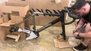 Unboxing Canyon Grail CF SLX 8 Di2 [upl. by Ardnasak]