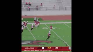 56 yard touchdown by winner engelhardt ￼ [upl. by Akenahs]