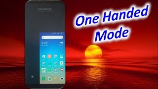 Enable Single Handed Mode in Redmi Note 5 [upl. by Ralfston407]