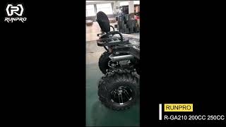 RGA210 200CC 250CC QUAD BIKE FOR ADULT RUNPRO [upl. by Norah]