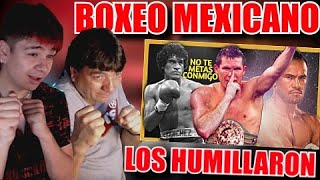 🇨🇱 REACCIÓN a TOP 5 BOXEADORES BOCONES CALLADOS POR MEXICANOS 🇲🇽 [upl. by Romito]