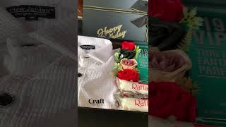 Birthday hampers🩶 viralvideo handmadehampers birthdaygifts forhim suscribe love shirt edit [upl. by Dellora]