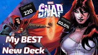 Typhoid Marys Hood  60 win rate in over 200 games  Marvel SNAP Gameplay amp Deck Highlight [upl. by Raddie120]