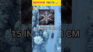 DUNIYA Ka SABSE Bada SNOWFLAKE facts [upl. by Annayehc]