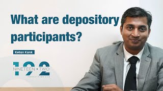 What is Depository Participant [upl. by Arnulfo]