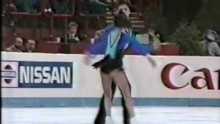 Profile of Yamaguchi amp Galindo USA Review of Pairs OP  1989 World Figure Skating Championships [upl. by Ayotl]