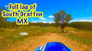 Full lap of South Grafton Motorcycle Club MX track on Husqvarna TC65 [upl. by Massey]