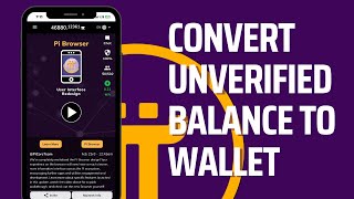 HOW TO CONVERT UNVERIFIED BALANCE [upl. by Jorgan]