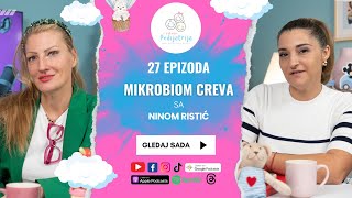 Pedijatrija u fokusu EP 27  Mikrobiom creva gost Nina Ristić [upl. by Rozalie934]