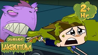 MONSTRUOS VISCOSOS Y APESTOSOS 🐸🧦 Animacion para Niños  Episodios Completos  Campamento Lakebottom [upl. by Okika]