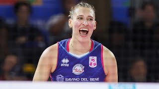 SUPER ANTROPOVA Top Scorer amp MVP in Semifinal M1 Scandicci  Milano  Lega Volley Femminile [upl. by Mansur]