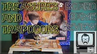 Treasures and Trapdoors 1990 Board Game Review  Nostalgia Nerd [upl. by Fleeta]