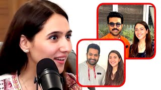 Her Experience Working with Ram Charan and Jr NTR ft Sahiba Bali [upl. by Monda]