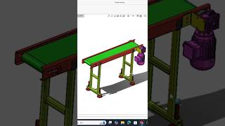 SolidWorks Konveyör Tasarımı [upl. by Clougher]