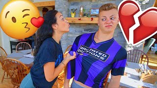 I CANT STOP KISSING YOU PRANK ON BOYFRIEND Gone Wrong [upl. by Velleman280]