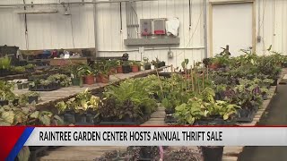 Raintree Garden Center hosts annual thrift sale [upl. by Anthia]