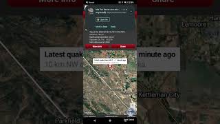 41 Earthquake Strikes Avenal California [upl. by Lyndsie316]