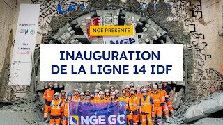 Inauguration de la Ligne 14 IDF [upl. by Ahsaeit520]