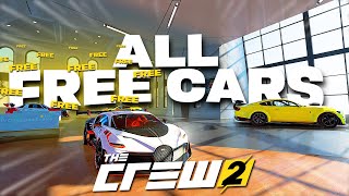 FINAL ULTIMATE ALL FREE CARS In The Crew 2  2024 DEFINITIVE GUIDE [upl. by Akli]