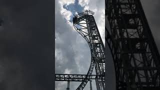 Takabisha Worlds Steepest Roller Coaster at Fuji Q Highland Japan Shorts [upl. by Adias104]