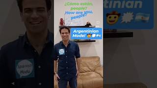 Learn Argentinian Spanish 👋🤠🗯️🇦🇷 learnspanish comoestanppl comoestanpeople [upl. by Clance793]