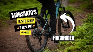 TESTE RIDE ROCKRIDER EEXPL 700 🚜  Ep32 [upl. by Terej]