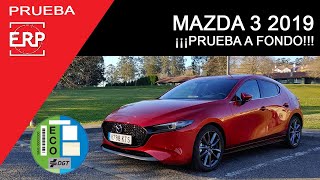 Nuevo MAZDA 3 2019 Skyactiv G Micro Híbrido Test  Review  Prueba [upl. by Bamford143]