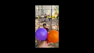 Balloon Popping New Style Done By Adarsh [upl. by Malloy455]