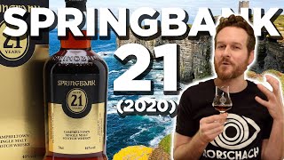 Springbank 21 Year Old 2020 [upl. by Kinch537]