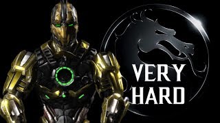 Mortal Kombat X  Triborg Cyrax LK4D4 Klassic Tower VERY HARD NO MATCHES LOST [upl. by Etnuaed]