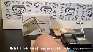 Powermatic 1 Test und Vergleich OCB Micomatic und TopOMatic Zigarettenstopfmaschine Stopfmaschine [upl. by Ayahc]