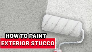 How To Paint Stucco  Ace Hardware [upl. by Annyahs]