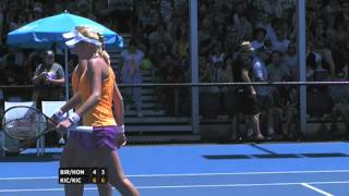 BirrellHon v KichenokKichenok highlights 1R  Australian Open 2016 [upl. by Abbotsen]