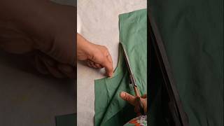 Armhole cutting karne ka asaan tarikaHow to cut armhole viralvideo fashion shorts [upl. by Esinad]