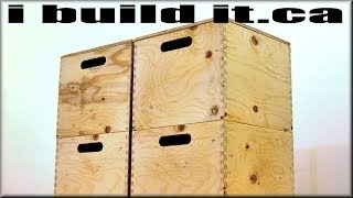 Make These Wooden Storage Boxes [upl. by Naanac]