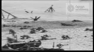 World War 2 DDay 1944 First Wave Omaha Beach Normandy [upl. by Lewap]