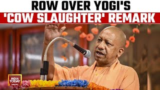 Politics Erupts As Yogi Adityanath Launches ‘Right To Slaughter Cows Eat Beef’ Attack At Congress [upl. by Leler]