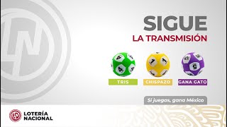 Sorteo Chispazo Clásico 10788 Tris Clásico 32977 y Gana Gato 2748 [upl. by Lodi]