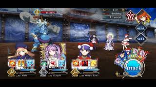 FGO AQ6 five color oni with euryale and c martha [upl. by Bartolemo]