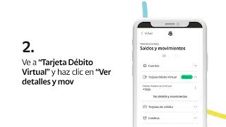 Bancolombia  Aprende a consultar los movimientos de tu tarjeta débito virtual [upl. by Matless]