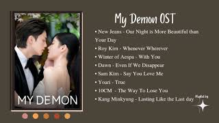 My Demon Ost Part 18Korean Drama OstMy DemonOst [upl. by Ellahcim]