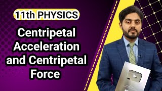 centripetal acceleration and centripetal force class 11  National book foundation  NBF  Federal [upl. by Darwen691]