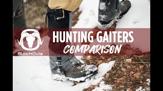 Hunting Gaiters Comparison  Peax Storm Castle and Stone Glacier SQ2 [upl. by Delanie]