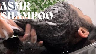 ASMR shampoo and scalp massage😌❤️ [upl. by Milda]